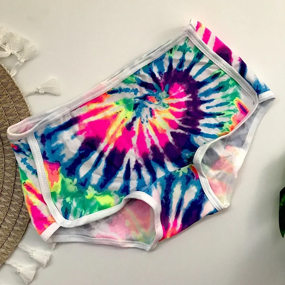 Victoria’s Secret PINK Cotton Boyshort Tie Dye NEW